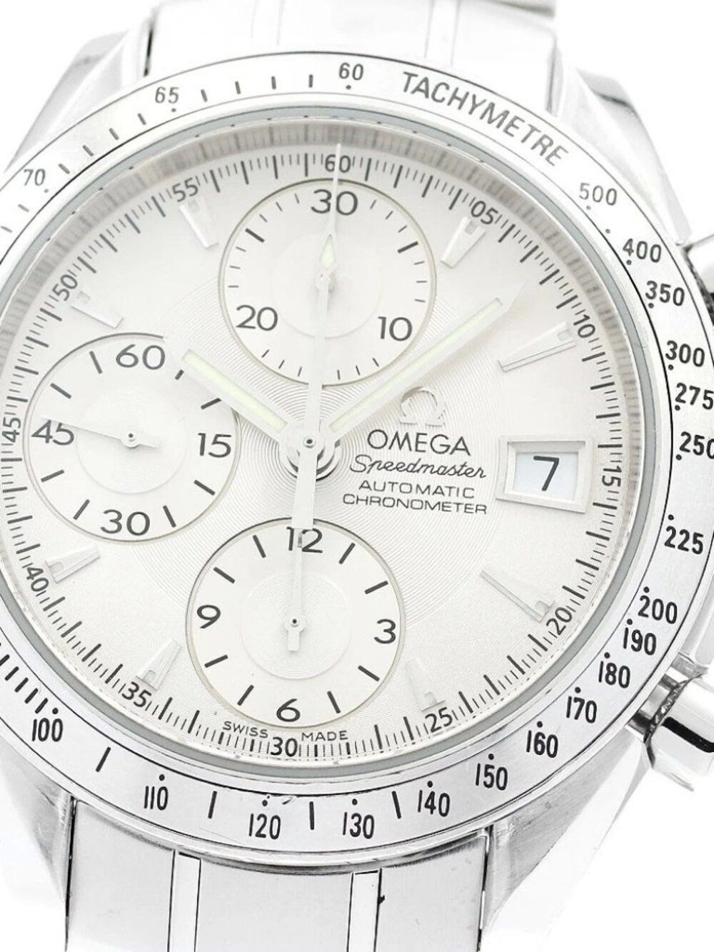 OMEGA Speedmaster 3211.30 Date Chronograph Silver Dial Automatic Men's_903253